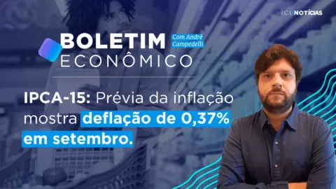 IPCA-15: Prévia da inflação mostra deflação de 0,37% em setembro | 27/09/22