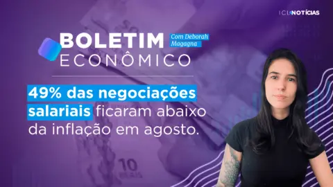 49% das negociações salariais ficaram abaixo da inflação em agosto | 23/09/22