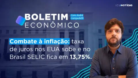 Combate à inflação: taxa de juros nos EUA sobe e no Brasil SELIC fica em 13,75% | 22/09/22