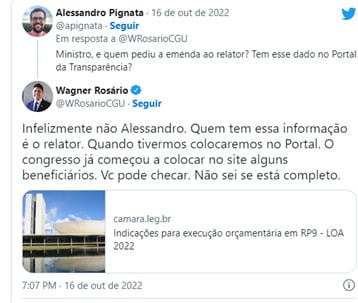 orçamento secreto,