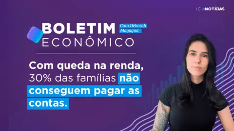 Com queda na renda, 30% das famílias não conseguem pagar as contas | 24/10/22