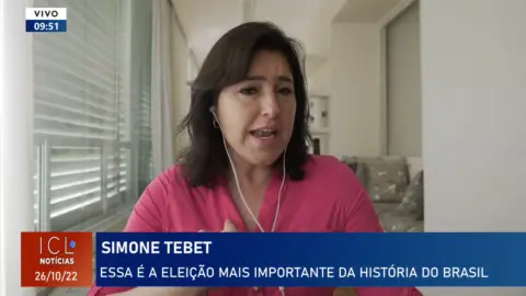 SIMONE TEBET: É PRECISO CONFIAR NA SABEDORIA POPULAR | 26/10/22