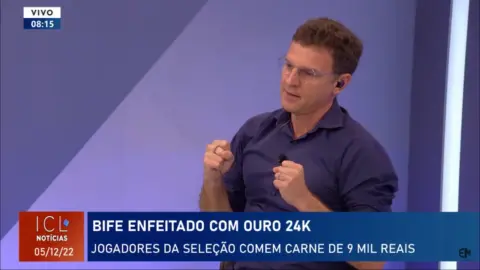 A ostentação da carne de ouro no Catar acontece aqui todo dia também | 05/12/22