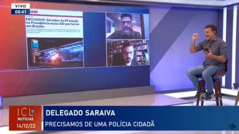 Protestos em Brasília são obra de crime organizado | 14/12/22