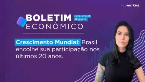 Crescimento Mundial: Brasil encolhe sua participação nos últimos 20 anos. | 16/12/22