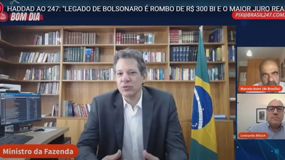 ‘Caiu a ficha do mercado. Bolsonaro está legando um rombo de R$ 300 bilhões e o maior juro real do mundo’, diz Fernando Haddad