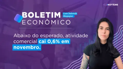 Abaixo do esperado, a atividade comercial cai 0,6% em novembro | 11/01/23