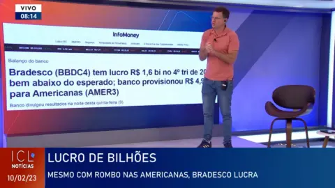 ABSURDO: Mesmo com Americanas bancos lucram BILHÕES! | 10/02/23