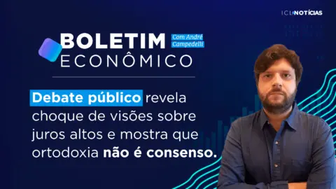 Debate público revela choque de visões sobre juros altos e mostra que ortodoxia não é consenso. | 14/02/23