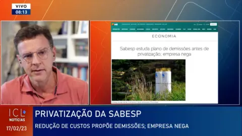 Venda da SABESP é absurda e transforma um bem fundamental em negócio privado | 17/02/23