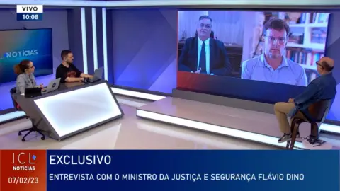 Ministro Flávio Dino concede entrevista exclusiva ao ICL Notícias | 07/02/23