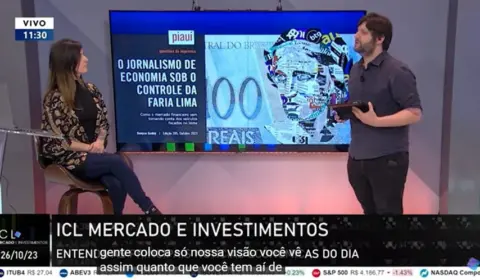 Noticiário econômico se transforma na imagem e semelhança do que o povo da Faria Lima quer vender