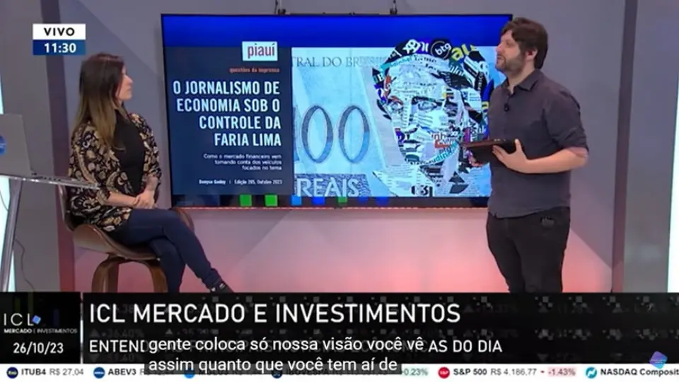 Noticiário econômico se transforma na imagem e semelhança do que o povo da Faria Lima quer vender