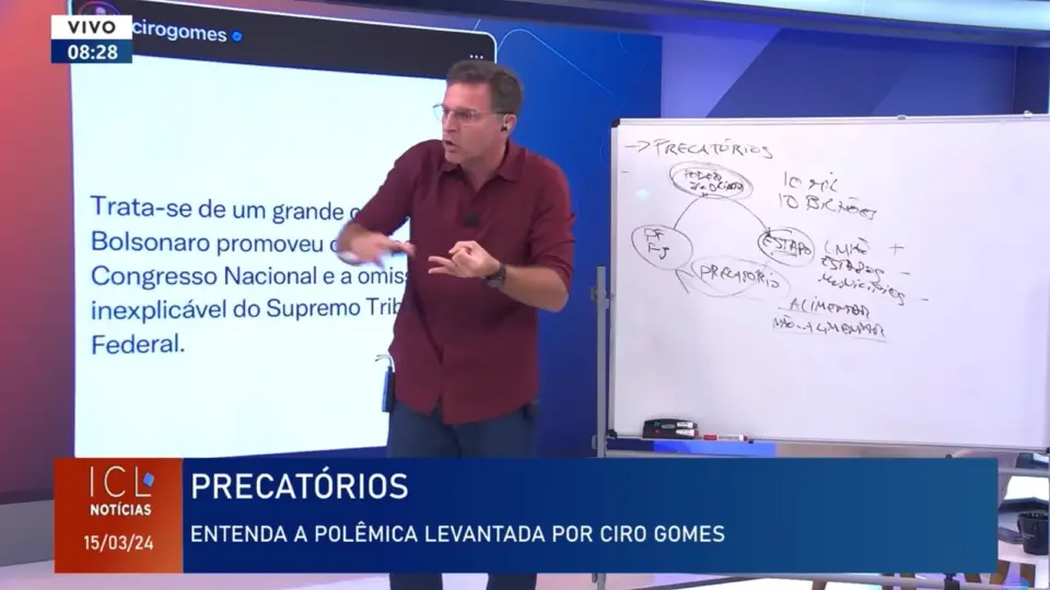 Eduardo Moreira explica a engenharia por detrás da denúncia dos precatórios feita por Ciro Gomes