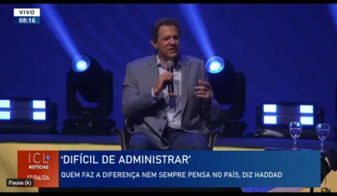 Grande imprensa tira do contexto fala de Haddad em evento do ICL; postura mostra pressão sobre o ministro