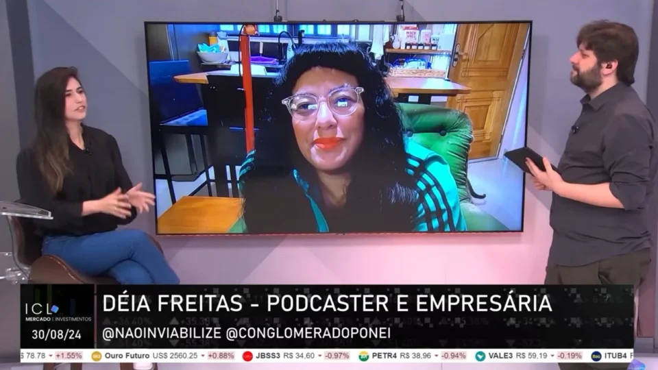 Empresária e podcaster Déia Freitas, do ‘Não Inviabilize’, mostra como as relações de trabalho podem ser mais justas